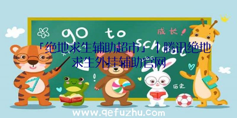 「绝地求生辅助超市」|腾讯绝地求生外挂辅助官网